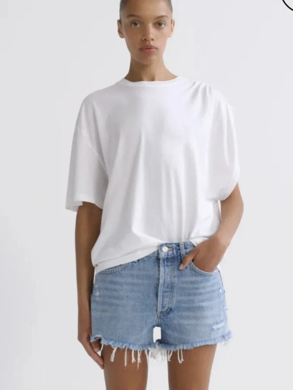 Agolde Parker vintage cut off denim shorts, Swapmeet